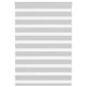 Vidaxl Zebra Rouleau aveugle 100x150 cm Largeur de poussière 95,9 cm gris clair