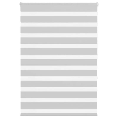 Vidaxl Zebra Rouleau aveugle 105x150 cm Largeur de tissu 100,9 cm gris clair