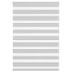 Vidaxl Zebra Rouleau aveugle 105x150 cm Largeur de tissu 100,9 cm gris clair