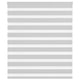 Vidaxl Zebra Rouleau aveugle 120x150 cm Largeur de poussière 115,9 cm Gris clair