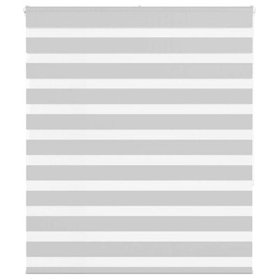 Vidaxl Zebra Rouleau aveugle 105x150 cm Largeur de tissu 100,9 cm gris clair