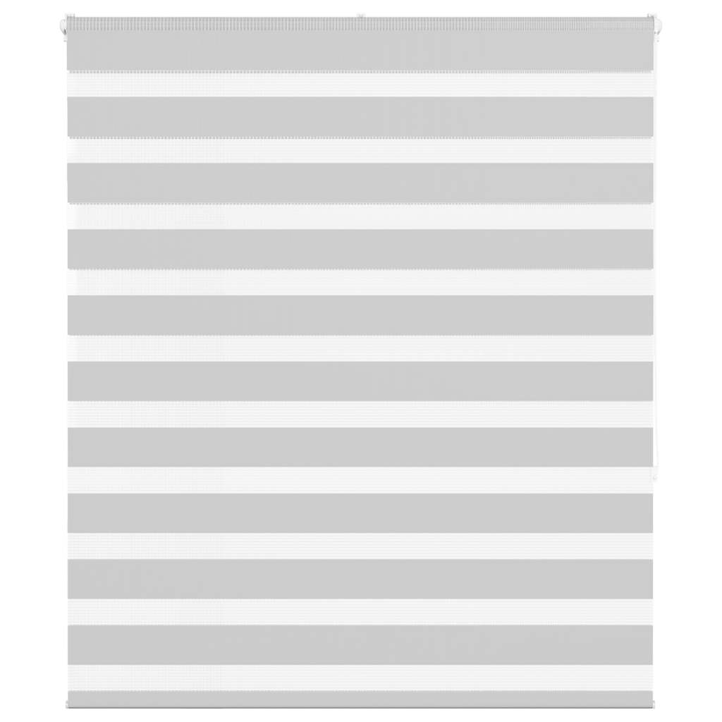 Vidaxl Zebra Rouleau aveugle 105x150 cm Largeur de tissu 100,9 cm gris clair