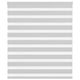Vidaxl Zebra Rouleau aveugle 105x150 cm Largeur de tissu 100,9 cm gris clair