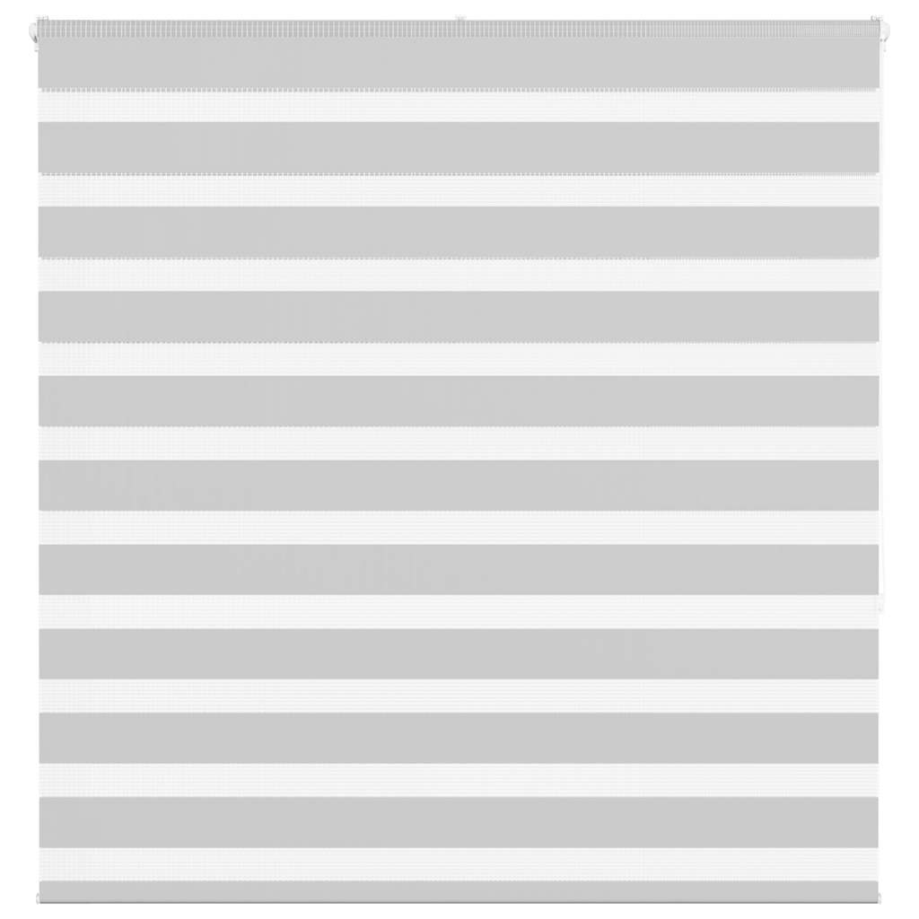 Vidaxl Zebra Rouleau aveugle 140x150 cm Largeur de tissu 135,9 cm Gris clair