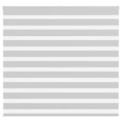 Vidaxl Zebra Rouleau aveugle 155x150 cm Largeur de tissu 150,9 cm Gris clair