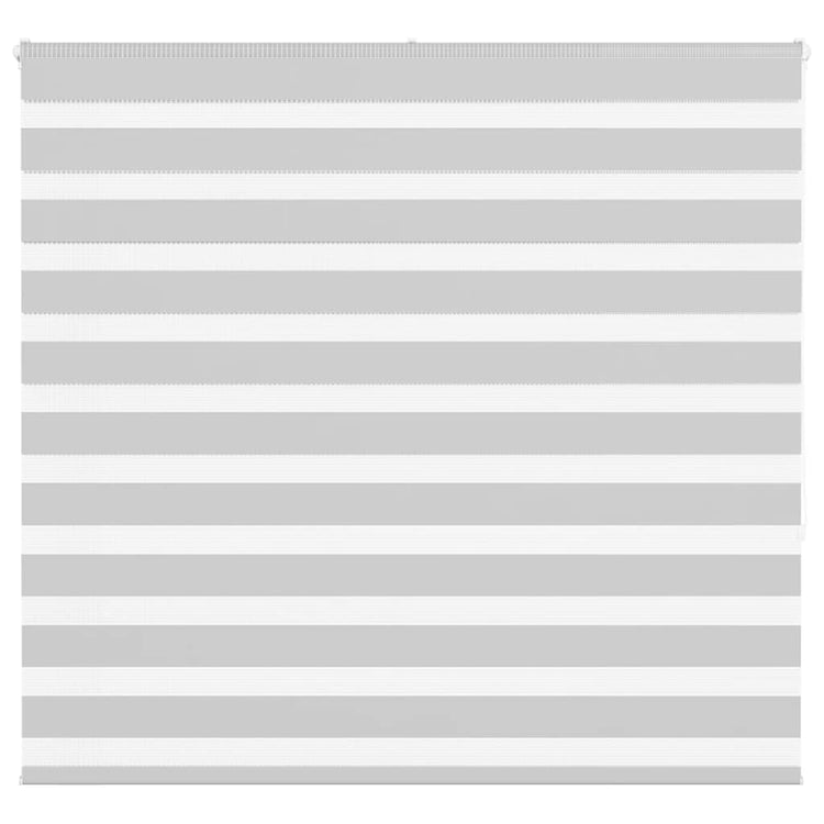 Vidaxl Zebra Rouleau aveugle 155x150 cm Largeur de tissu 150,9 cm Gris clair