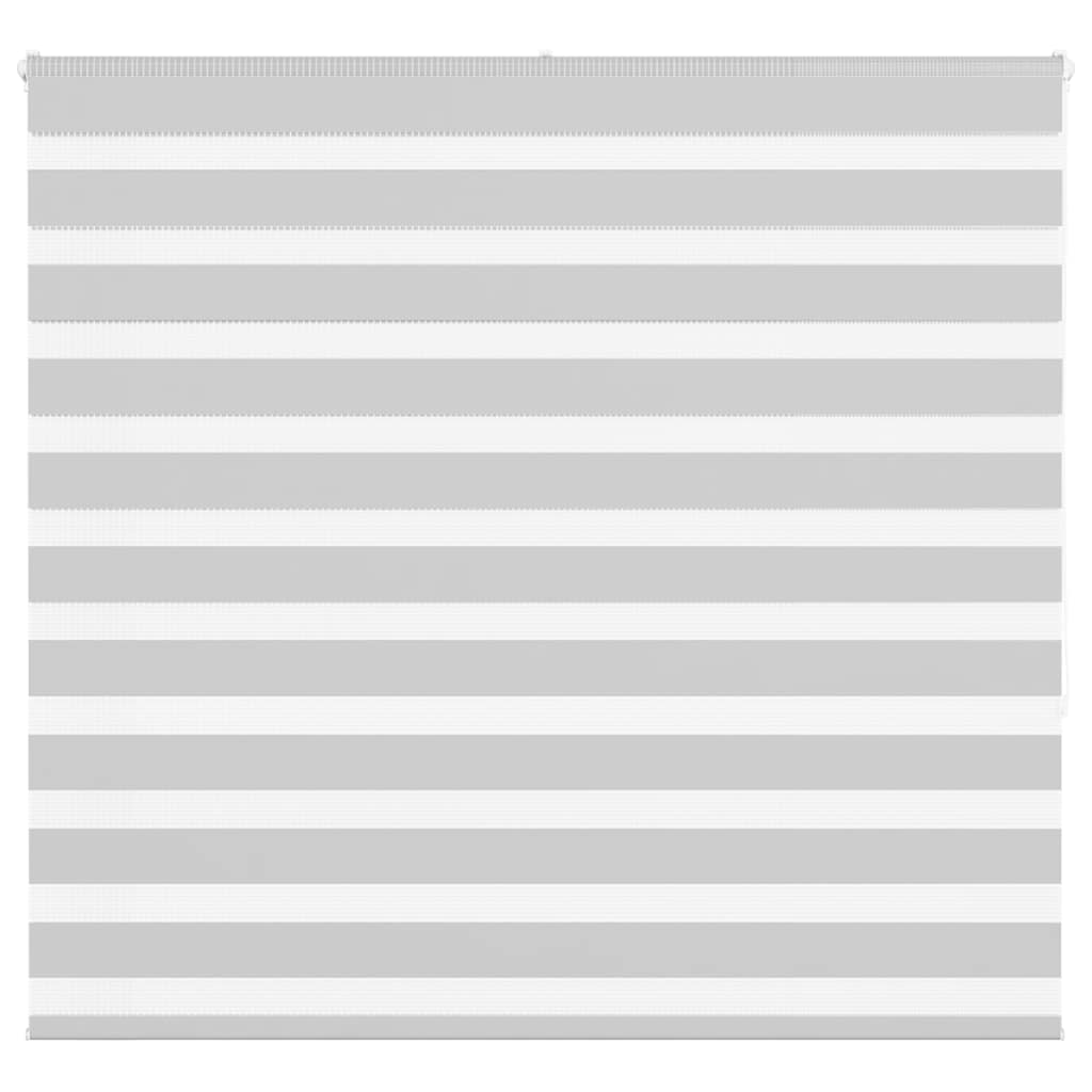 Vidaxl Zebra Rouleau aveugle 160x150 cm Largeur de tissu 155,9 cm Gris clair