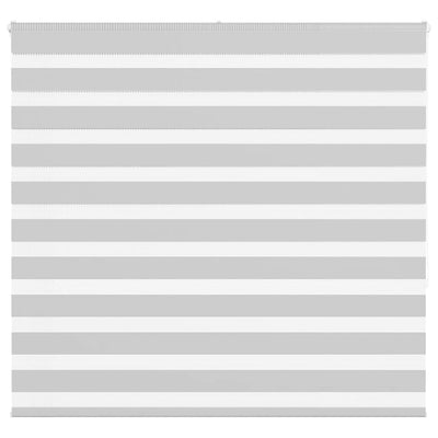 Vidaxl Zebra Rouleau aveugle 160x150 cm Largeur de tissu 155,9 cm Gris clair