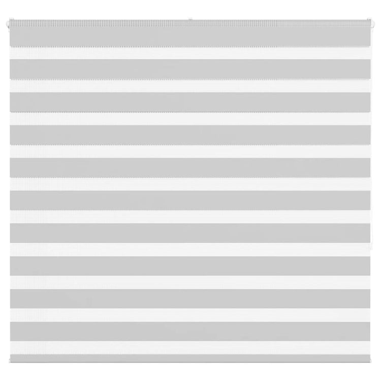 Vidaxl Zebra Rouleau aveugle 160x150 cm Largeur de tissu 155,9 cm Gris clair