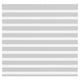 Vidaxl Zebra Rouleau aveugle 160x150 cm Largeur de tissu 155,9 cm Gris clair