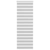Vidaxl Zebra Rouleau aveugle 85x200 cm Largeur de tissu 80,9 cm gris clair