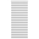 Vidaxl Zebra Rouleau aveugle 100x200 cm Largeur de poussière 95,9 cm gris clair