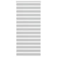 Vidaxl Zebra Rouleau aveugle 110x200 cm Largeur de tissu 105,9 cm Gris clair