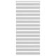 Vidaxl Zebra Rouleau aveugle 115x200 cm Largeur de tissu 110,9 cm Gris clair