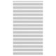 Vidaxl Zebra Rouleau aveugle 125x200 cm Largeur de tissu 120,9 cm Gris clair