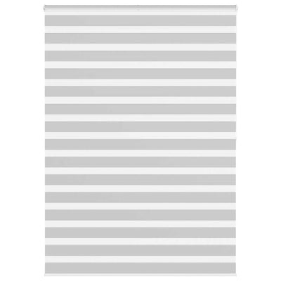 Vidaxl Zebra Rouleau aveugle 155x200 cm Largeur de tissu 150,9 cm Gris clair