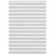Vidaxl Zebra Rouleau aveugle 155x200 cm Largeur de tissu 150,9 cm Gris clair