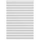 Vidaxl Zebra Rouleau aveugle 160x200 cm Largeur de tissu 155,9 cm Gris clair