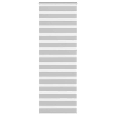 Vidaxl Zebra Rouleau aveugle 85x230 cm Largeur de tissu 80,9 cm gris clair
