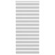 Vidaxl Zebra Rouleau aveugle 110x230 cm Largeur de tissu 105,9 cm Gris clair