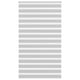 Vidaxl Zebra Rouleau aveugle 120x230 cm Largeur de tissu 115,9 cm Gris clair
