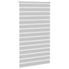 Vidaxl Zebra Rouleau aveugle 125x230 cm Largeur de tissu 120,9 cm gris clair