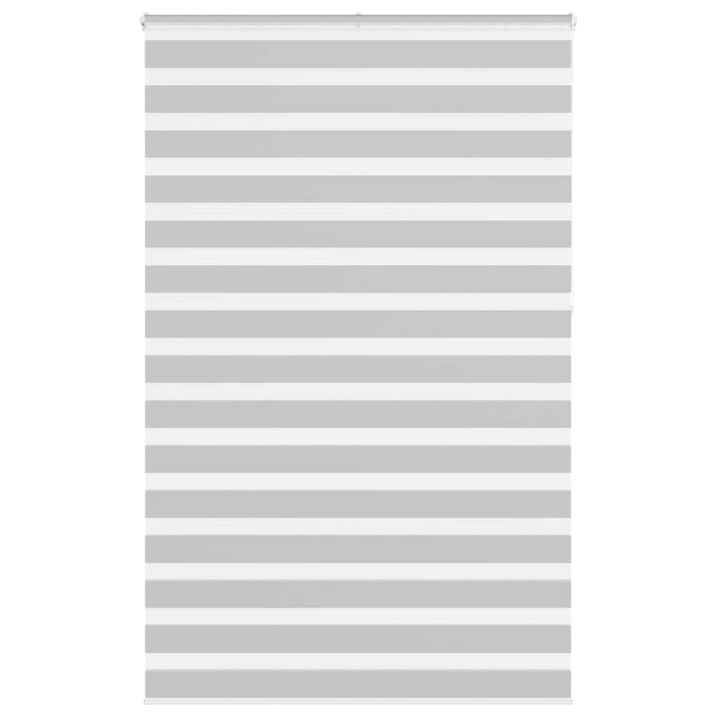 Vidaxl Zebra Rouleau aveugle 150x230 cm Largeur de tissu 145,9 cm Gris clair