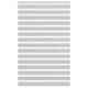 Vidaxl Zebra Rouleau aveugle 150x230 cm Largeur de tissu 145,9 cm Gris clair