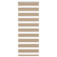 Vidaxl Zebra aveugle 55x100 cm Largeur de poussière 50,9 cm Brown de sable en polyester