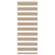 Vidaxl Zebra aveugle 60x100 cm Largeur de poussière 55,9 cm Brown de sable en polyester