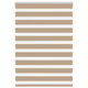 VidaXL store zèbre 95x100 cm largeur de tissu 90,9 cm polyester marron sable