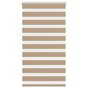Vidaxl Zebra Blind 80x150 cm Largeur de poussière 75,9 cm Brown de sable en polyester - afbeelding 1