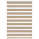 Vidaxl Zebra aveugle 105x150 cm Largeur de poussière 100,9 cm Brown de sable en polyester