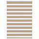 VidaXL store zèbre 115x150 cm largeur de tissu 110,9 cm polyester marron sable