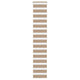 Vidaxl Zebra Blind 40x200 cm Largeur de poussière 35,9 cm Brown de sable en polyester