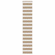 Vidaxl Zebra aveugle 50x200 cm Largeur de poussière 55,9 cm Brown de sable en polyester