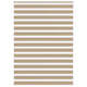 VidaXL store zèbre 160x200 cm largeur de tissu 155,9 cm polyester marron sable