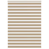 VidaXL store zèbre 165x200 cm largeur de tissu 160,9 cm polyester marron sable