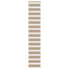 Vidaxl Zebra Blind 40x230 cm Largeur de poussière 35,9 cm Brown de sable en polyester