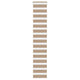 Vidaxl Zebra aveugle 50x230 cm Largeur de poussière 55,9 cm Brown de sable en polyester