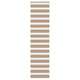 Vidaxl Zebra Blind 60x230 cm Largeur de poussière 55,9 cm Brown de sable en polyester