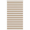 Vidaxxl store zèbre 135x230 cm largeur de tissu 130,9 cm polyester marron sable