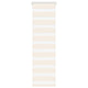 Vidaxl Zebra Rouleau aveugle 45x100 cm Largeur de poussière 40,9 cm en marbrebige