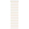 Vidaxl Zebra Rouleau aveugle 50x100 cm Largeur de poussière 45,9 cm Marmerbeige