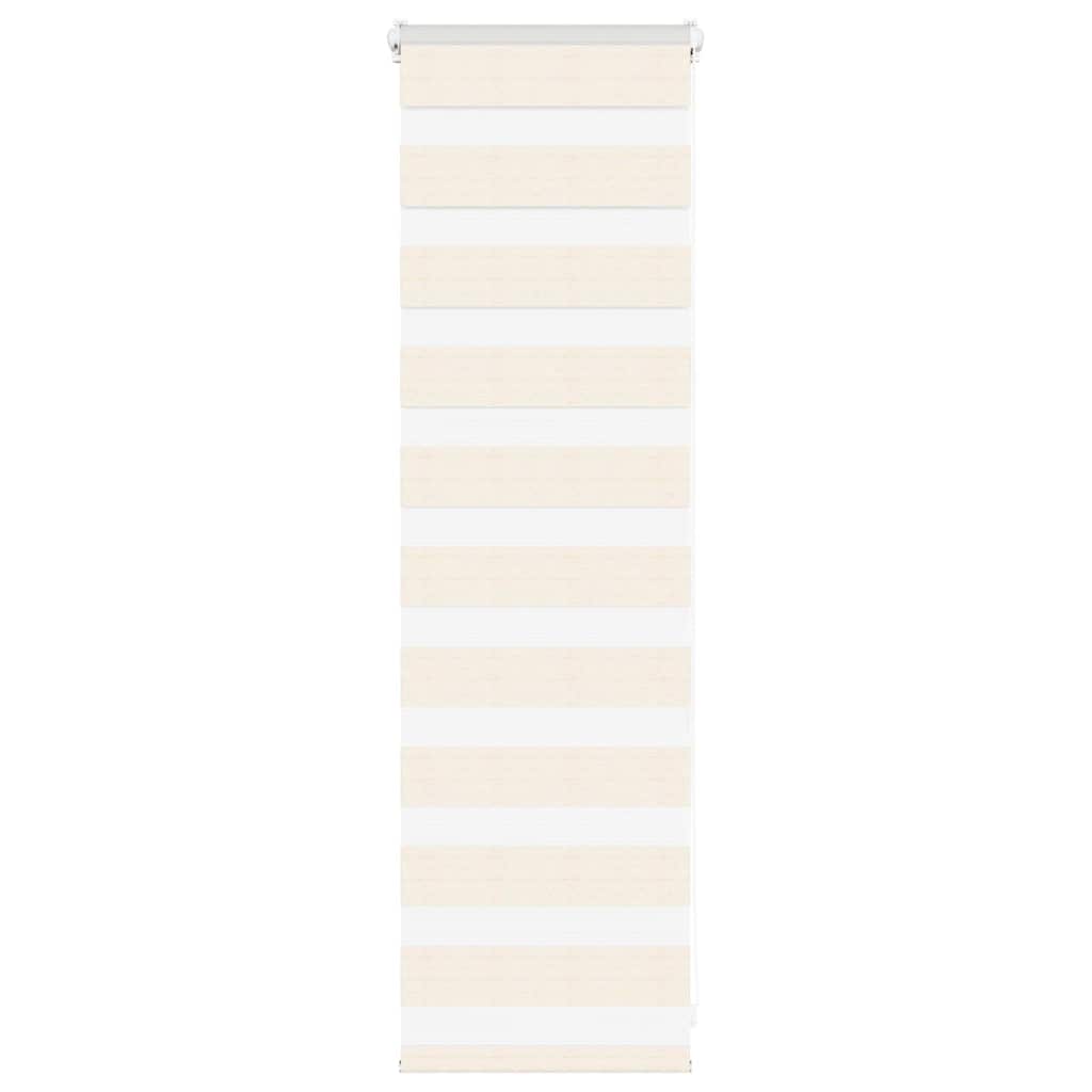 Vidaxl Zebra Rouleau aveugle 50x100 cm Largeur de poussière 45,9 cm Marmerbeige