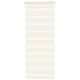 Vidaxl Zebra Rouleau aveugle 55x100 cm Largeur de poussière 50,9 cm Marmerbeige