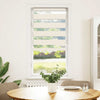 Vidaxl Zebra Rouleau aveugle 55x100 cm Largeur de poussière 50,9 cm Marmerbeige