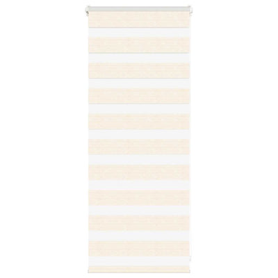Vidaxl Zebra Rouleau aveugle 60x100 cm Largeur de poussière en marbre beige 55,9 cm