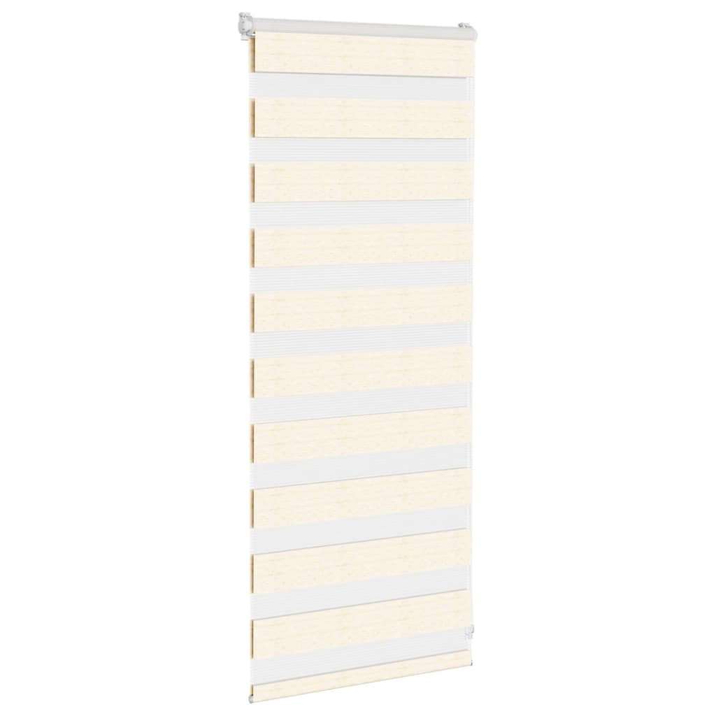 Vidaxl Zebra Rouleau aveugle 65x100 cm Largeur de poussière 60,9 cm en marbrebige