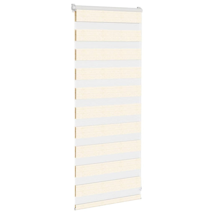 Vidaxl Zebra Rouleau aveugle 65x100 cm Largeur de poussière 60,9 cm en marbrebige